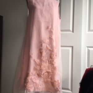 Sleeveless Crew Neck Casual Midi Dress